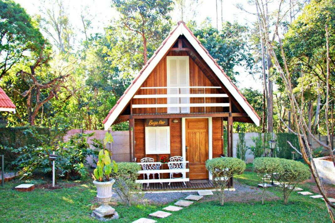 Pousada Casa Amarela ピラカイア エクステリア 写真
